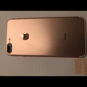 iPhone 7plus 128gb rose gold